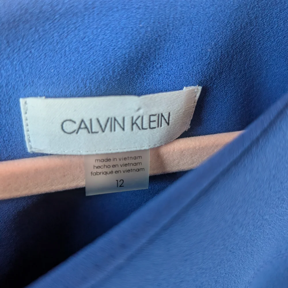 Calvin Klein Cobalt Blue Midi Dress - Picture 2 of 8